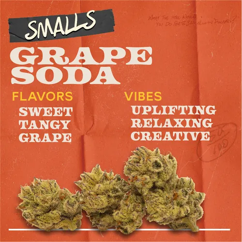 Grape Soda - 7g Smalls Flower from  product image