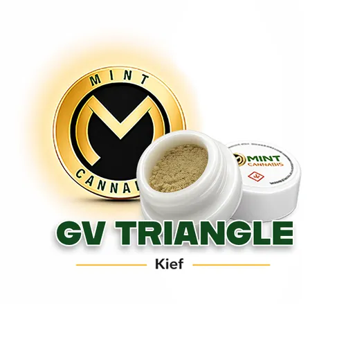 Mint Cannabis - 1.0g Kief - GV Triangle by Mint Cannabis - 1.000g Kief