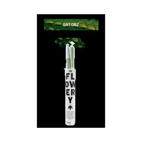 Gatorz Whole Flower Prerolls 2x0.5g by The Flowery - 1.000g PreRoll