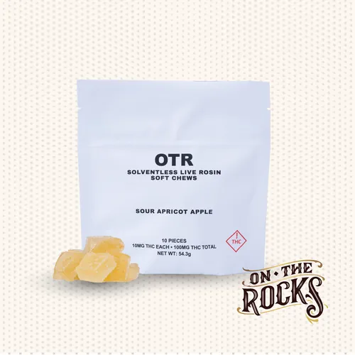 Sour Apricot Apple  [Lemon Cake] by On The Rocks - 0.010g Gummy