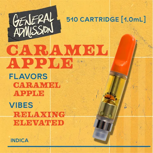 image of Caramel Apple - 1g Distillate Vape Carts