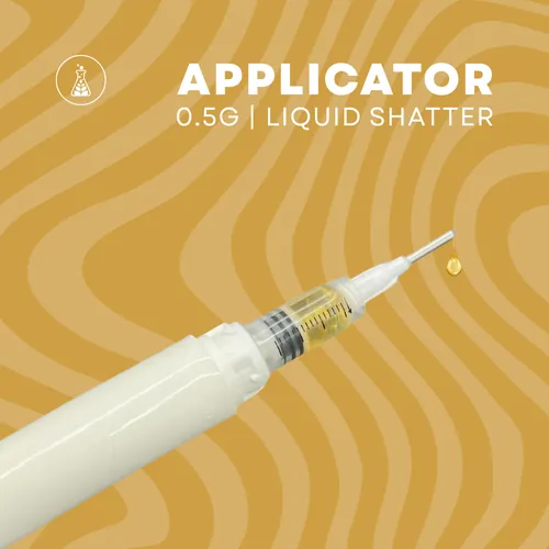 Blueberry Headband Liquid Shatter Applicator - 0.5g by Sanctuary Medicinals - 0.500g Shatter