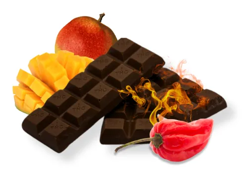 Mango Habanero Dark Chocolate Bar 100mg - 