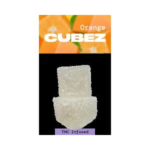 THC Infused Cubez - Orange