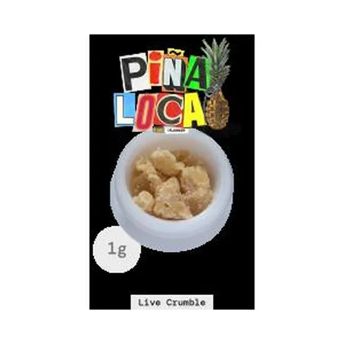 Crumble 1g - Pina Loca #7 by The Flowery - 1.000g Crumble