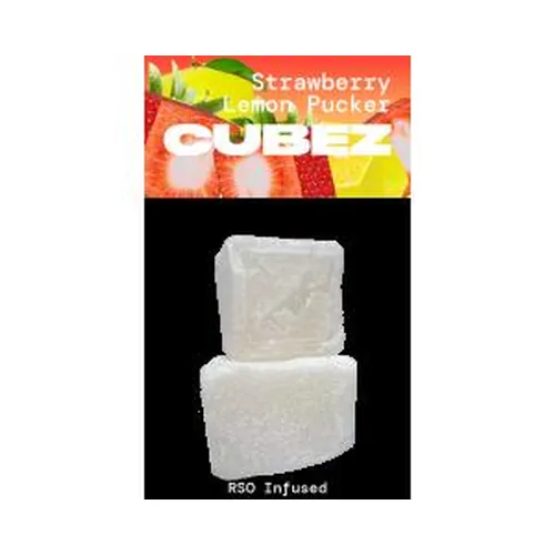 RSO Infused Cubez - Strawberry Lemon Pucker from  product image