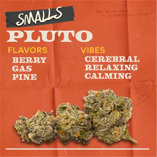 Pluto - 7g Smalls Flower by Sunburn - 7.000g Smalls