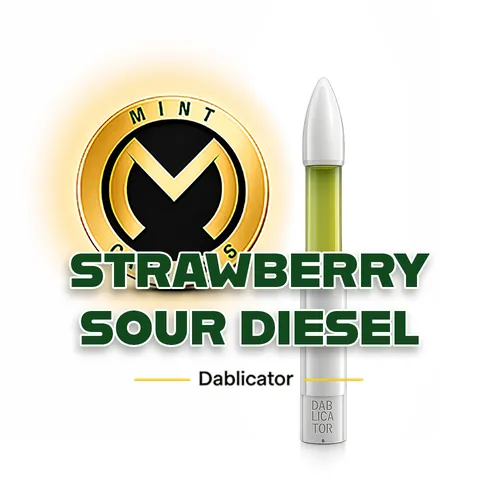 Dablicator - Strawberry Sour Diesel by Mint Cannabis - 1.000g Distillate