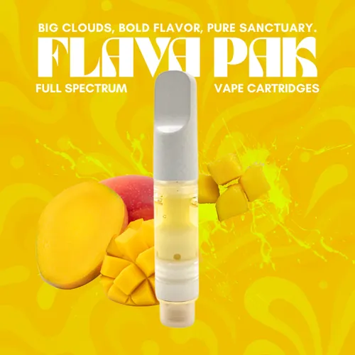0.5g Full Spectrum Flava (Witch Doctor) Pak Sour Mango Vape from  product image