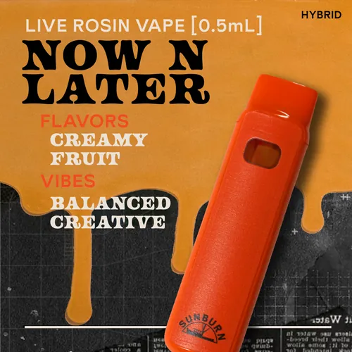 image of Now N Later - 0.5g Live Rosin Vaporizer