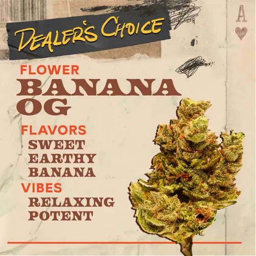 image of Banana OG - 3.5g Flower