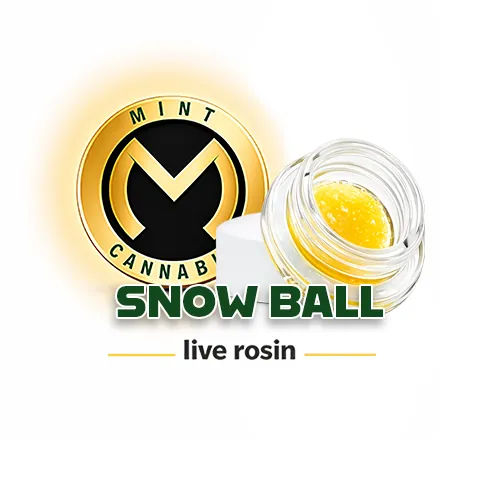 Mint Platinum Live Rosin Sauce - SNWball by Mint Platinum - 1.000g Sauce