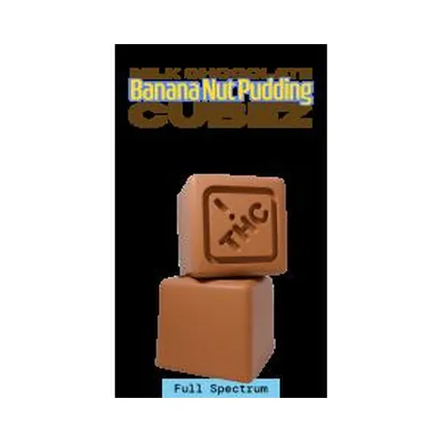 Full Spectrum Milk Chocolate Cubez - Banana Nut Pudding from  product image