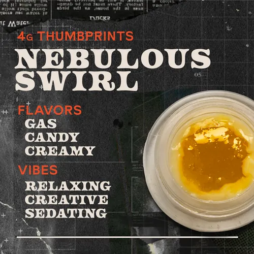 Nebulous Swirl Live Rosin - 