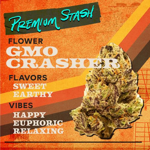 GMO Crasher 3.5g Flower Hybrid - 
