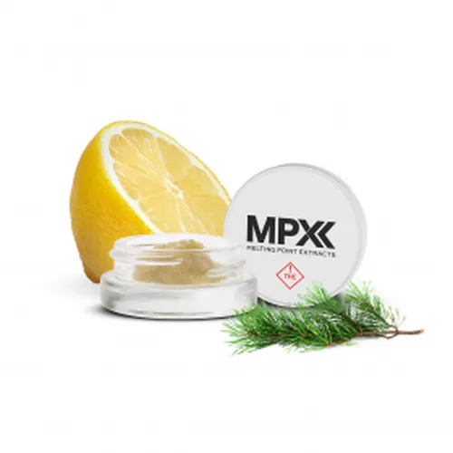 MPX™ Sticky Kush Live Rosin by MPX Select Flower - 0.500g Live Rosin