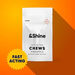 Fast Acting Pineapple [10pk] (100mg) from  product image