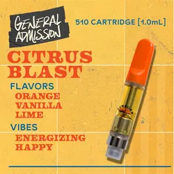 Citrus Blast - 1g Distillate Vape Carts from  product image