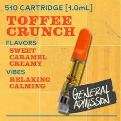 Toffee Crunch - 1g Distillate Vape Carts from  product image