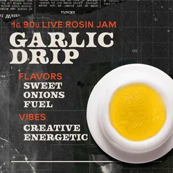 Garlic Drip Fresh Press 1g Live Rosin Concentrate from  product image