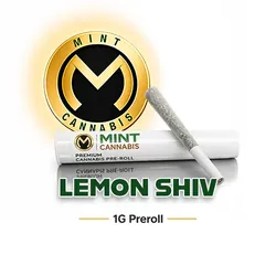 Mint Premium Preroll Lemon Shiv from  product image