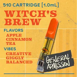 Witch's Brew - 1g Distillate Vape Carts from  product image
