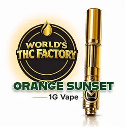 World THC Factory - 1.0g Vaporizer - Orange Sunset from  product image