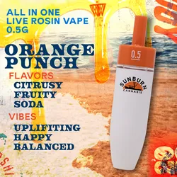 Orange Punch 0.5g Live Rosin AIO from  product image