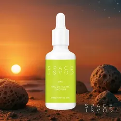 400mg THC Distillate Tincture 30ml - Lime from  product image