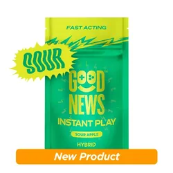Good News Fast-Acting Chews Sour Appl 100mg (10pk) from  product image