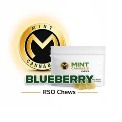 Mint Premium - RSO Chews - Blueb. from  product image