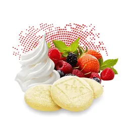 Wild Berry Cream - Rosin C-Bite - 100mg - 10ct from  product image