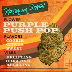 Purple Push Pop - 3.5g Flower from  product image