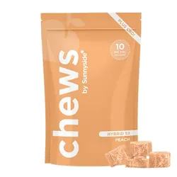 Sunnyside Chews 200mg 10pk Peach 1:1 from  product image