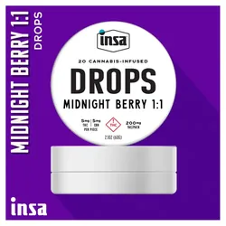 Drops/Chews - Midnight Berry 1:1 (THC:CBN) - 100mg (20 Chews) from  product image
