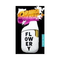 Flowery AIO Live Resin Vape 1g - Orange Magic from  product image