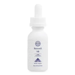 Remedi 1:5 CBD:THC 500mg Tincture- Green Apple from  product image