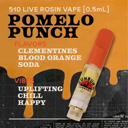 Pomelo Punch - 0.5g Live Rosin Cartridge from  product image