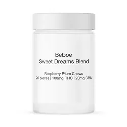 5:1 Sweet Dreams Raspberry Plum [20pk] (100mg THC/20mg CBN) from  product image