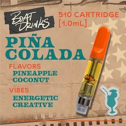 Piña Colada - 1g Distillate Vape Carts from  product image