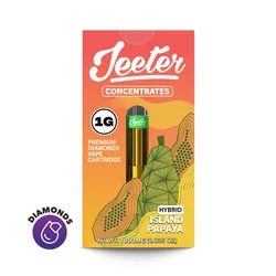 Island Papaya Liquid Diamonds Cartridge from  product image
