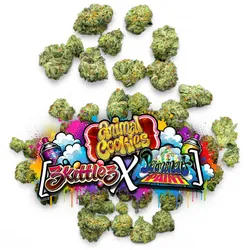 Animal Cookies x (Zkittlez x Permanent Paint) - Pops from  product image