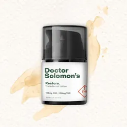 1:1 Restore Lotion (100mg CBD/100mg THC) from  product image