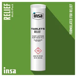 Tablets - Relief 1:1 THC:CBD (20 Count) from  product image