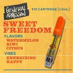 Sweet Freedom - 1g Distillate Vape Carts from  product image