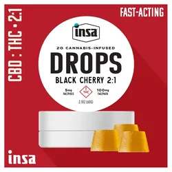Drops/Chews - Black Cherry 2:1 Chews - 100mg (20 Chews) from  product image