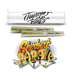 Sherbert x Papaya Belts - Premium Pre-Roll 2pk from  product image