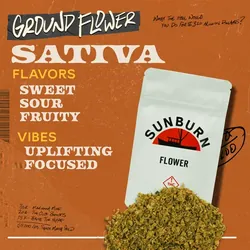 Sativa - 7g Ground Flower from  product image