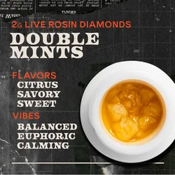 Double Mints 2g Live Rosin Diamonds from  product image