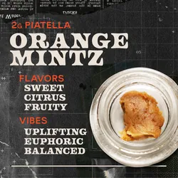 Orange Mintz - 2g Piatella Hash Concentrate from  product image